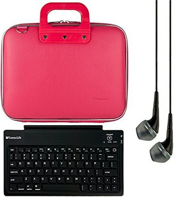 

SumacLife 13 inch Laptop Messenger Bag(Pink)