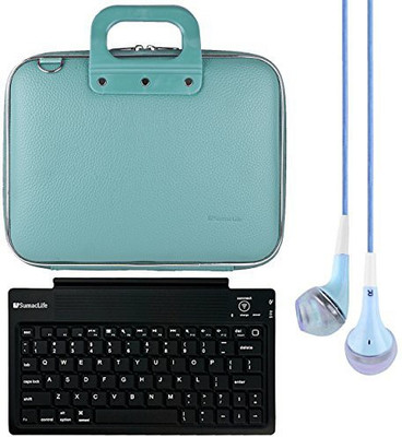 

SumacLife 13 inch Laptop Messenger Bag(Blue)