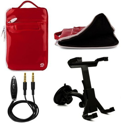 

Vangoddy 8 inch Sleeve/Slip Case(Red)