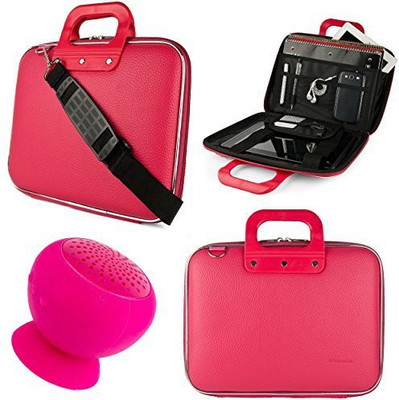 

SumacLife 11 inch Laptop Messenger Bag(Pink)