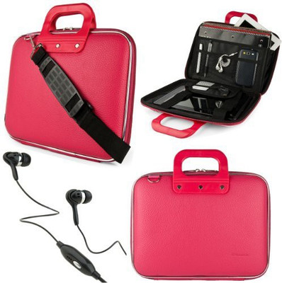 

SumacLife 10 inch Laptop Messenger Bag(Pink)