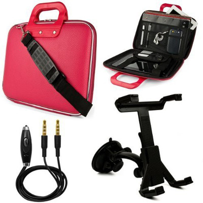 

SumacLife 11 inch Laptop Messenger Bag(Pink)