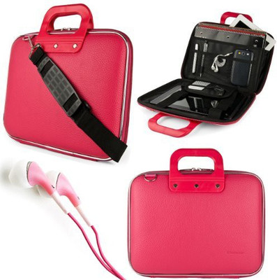 

SumacLife 11 inch Laptop Messenger Bag(Pink)