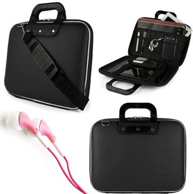 

SumacLife 10 inch Laptop Messenger Bag(Black)