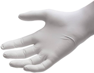 

LIFE N CARE WHITE NITRILE MEDICAL GRADE EXAMINATION GLOVES (100 PCS) MEDIUM Nitrile Examination Gloves(Pack of 100)