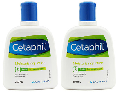 

Cetaphil Moisturizing Lotion for sensitive or dry skin - Pack of 2(250 ml)