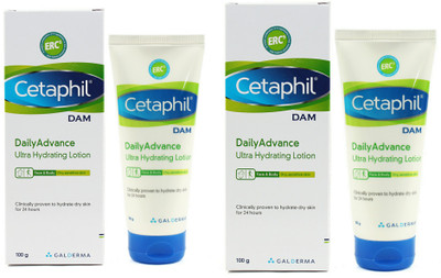 

Cetaphil DAM Daily Advance Ultra Hydrating Lotion - Pack of 2(100 g)