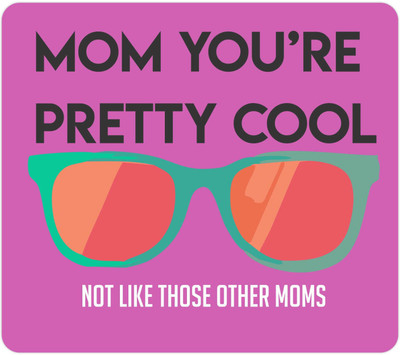 

Giftsmate Gifts for new Moms, Mousepad for Mother Pretty Cool Mousepad(Multicolor)