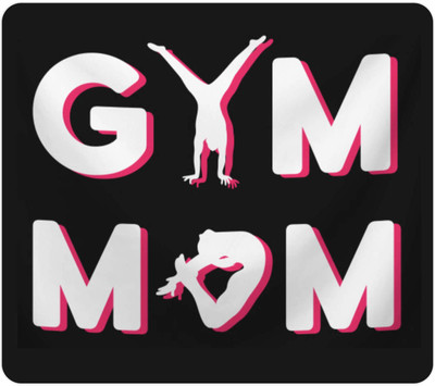 

Giftsmate Gifts for new Moms, Mousepad for Mother Athletic Mom Mousepad(Black)