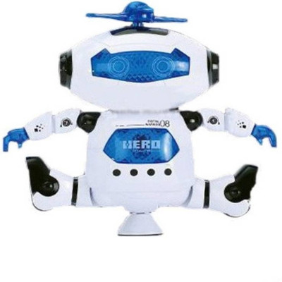

gunvaan Walking and dancing robot Small size Music Box
