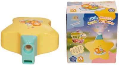 

Toykart New Born Toy - Baby Sleep Projector With Star Light Show And Music(Yellow)