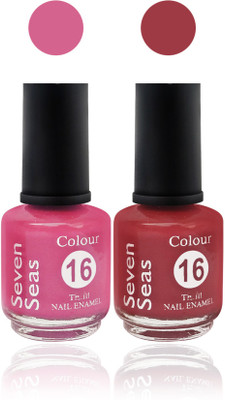 

seven 7 seas cosmetics makeup velvet matte nail polish Premium multicolor Collection Combo shade 11