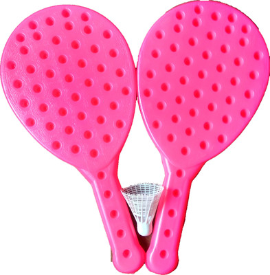 

JAIVID plastic raquet set badminton(Multicolor)