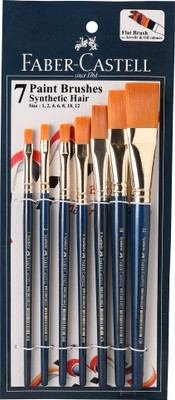 

Faber-Castell Flat Paint Brush(Blue)