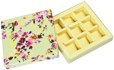 

Paper Pep Printed Party Box(Green, Pack of 3)