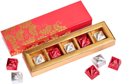 

Paper Pep Printed Party Box(Red, Pack of 6)