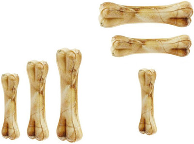 Furious3D Dog Chew Bone (Pack of 6) Chicken, Cheese Dog Chew(200 g, Pack of 6)