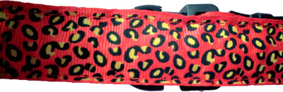 TinyPawz Dog Everyday Collar(, red-printed