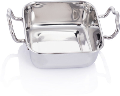 

Urban Snackers Square (Diameter- 11.5 CM) Plate Bowl Serving Set(Pack of 1)