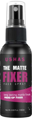 

ushas long lasting matte finish makeup Fixer Primer - 100 ml(Transprent)