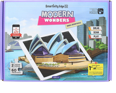 

Smartivity Edge Modern Wonders Jigsaw(120 Pieces)