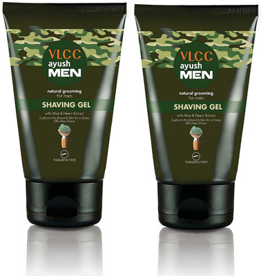 

VLCC Ayush Shaving Gel for Men - 50 g(pack of 2)(120 g)