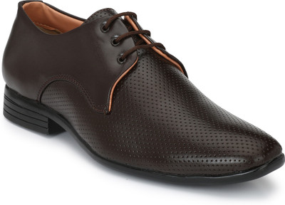 

YAXRO Comfortable Light weighted Lace Up For Men(Brown