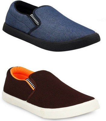 

WELDONE 2-Pair-Combo Loafers For Men(Multicolor