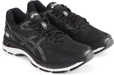 

Asics GEL-NIMBUS 20 Running Shoes For Men(Black, 9001