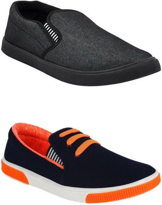 

WELDONE 2-Pair-Combo Loafers For Men(Multicolor