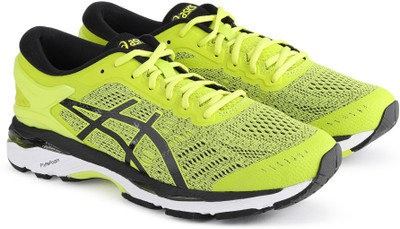 

Asics GEL-KAYANO 24 Running Shoes For Men(Black, Yellow, 8990
