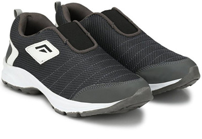 

Adiso smart men"s sports slipon Running Shoes For Men(Grey