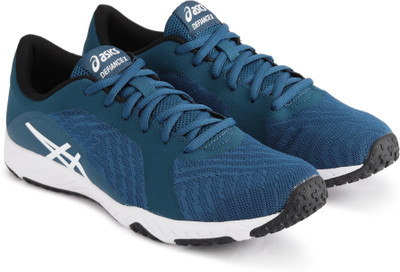 

Asics DEFIANCE X Training & Gym Shoes For Men(Blue, 4501