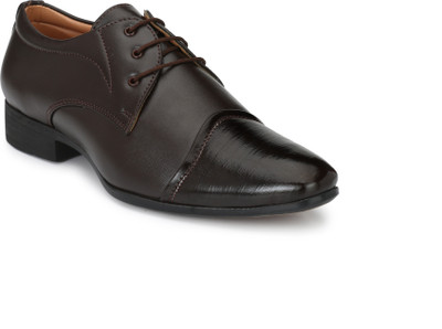 

YAXRO Comfortable Light weighted Lace Up For Men(Brown