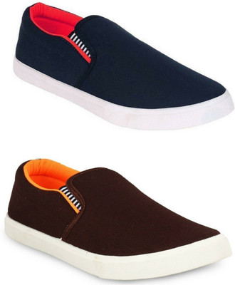 

WELDONE 2-Pair-Combo Loafers For Men(Multicolor