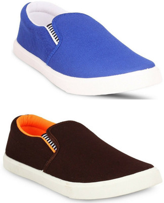 

WELDONE 2-Pair-Combo Loafers For Men(Multicolor