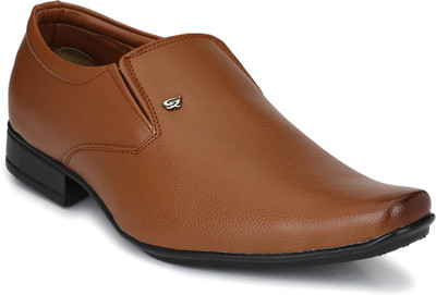 

Levanse Executive Formal Shoe For Office Slip On For Men(Tan