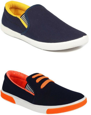 

WELDONE 2-Pair-Combo Loafers For Men(Multicolor