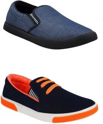 

WELDONE 2-Pair-Combo Loafers For Men(Multicolor