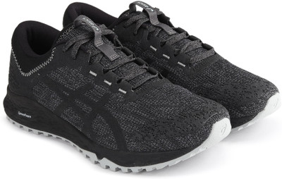 

Asics ALPINE XT Running Shoes For Men(Black, Grey, 9716