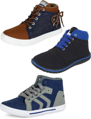 

SHOEFLY Multicolor Combo-(3)-114-698-678 Sneakers For Men(Multicolor