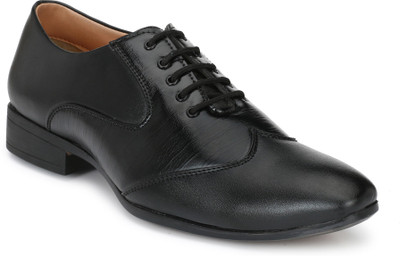 

YAXRO Comfortable Light weighted Lace Up For Men(Black