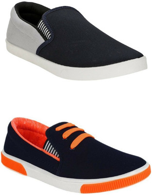 

WELDONE 2-Pair-Combo Loafers For Men(Multicolor