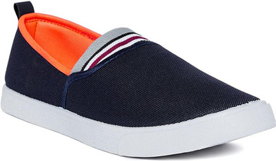 

JETTER Slip On Sneakers For Men(Multicolor, Blue