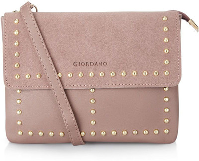 

Giordano Women Formal Pink PU Sling Bag