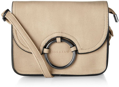 

Giordano Women Casual Beige PU Sling Bag