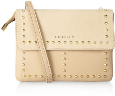 

Giordano Women Formal Beige PU Sling Bag