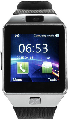 

MOBILZA DZ01_613 Silver Smartwatch(Black Strap Free Size)