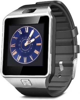 

Aberdeen Aberdeen WS1 With SIM and 32 GB Memory Card Slot and Fitness Tracker Black Smartwatch Silver Smartwatch(Black Strap Free size)