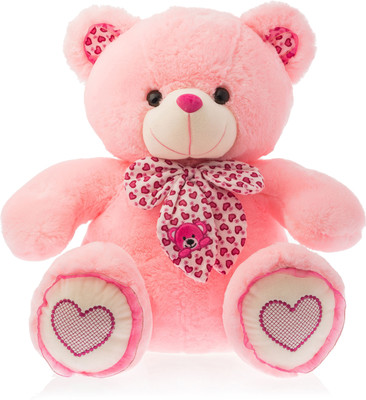 

Dimpy Stuff Dimpy Bear W/Scarf- Pink - 48 cm(Red)